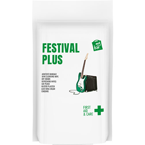 MyKit Festival Plus In Papierhülle , weiß, Recyceltes Kraftpapier, 12,00cm x 20,90cm x 2,80cm (Länge x Höhe x Breite), Bild 2