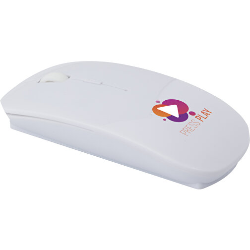 Mouse wireless Menlo realizzato in plastica riciclata RCS, Immagine 2