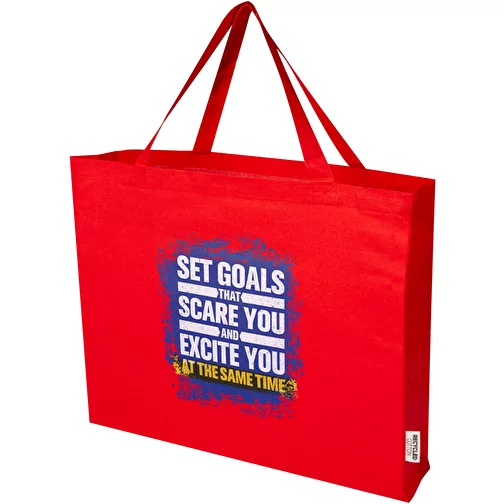 Tote bag in cotone riciclato certificato GRS da 220 g/m² Odessa 40L, Immagine 2