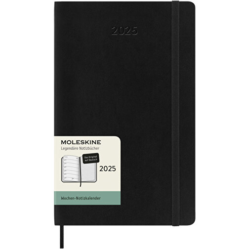 Moleskine Softcover 12 måneders ukekalender L - Tysk, Bilde 1