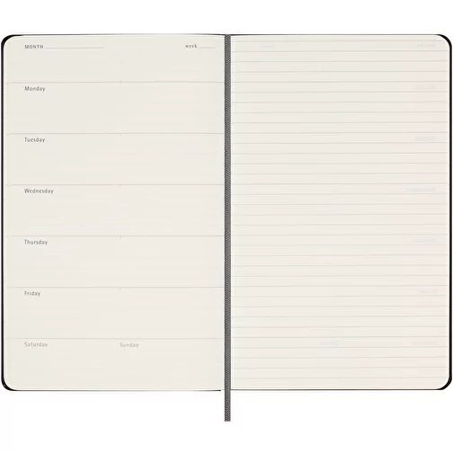 Moleskine hardcover L ugekalender uden dateringer, Billede 6