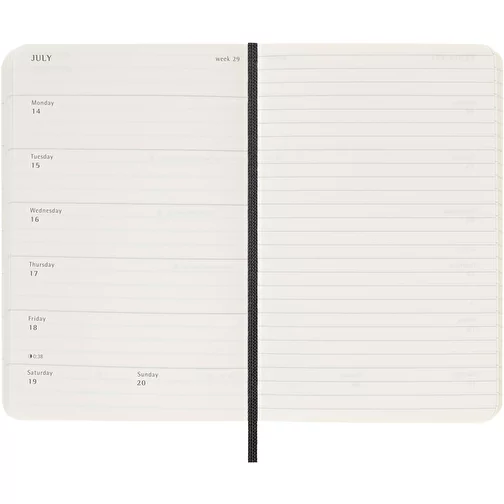 Moleskine soft cover 12 måneders ugelommekalender, Billede 6