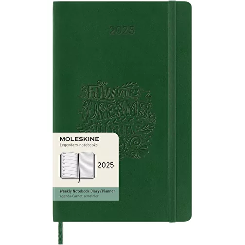 Moleskine L soft cover 12 måneders notesbog, Billede 2