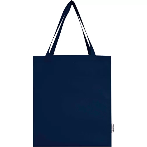 Tote bag a soffietto in cotone riciclato certificato GRS da 140 g/m² Madras, Immagine 3