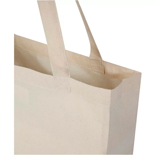 Bolsa Tote con refuerzos de algodón reciclado GRS de 140 g/m² 'Madras', Imagen 5