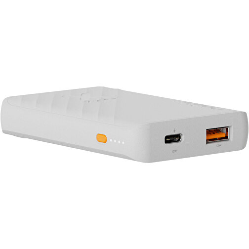 Xtorm Go2 12 W 5000 MAh Schnelllade-Powerbank , weiß, Recycelter ABS Kunststoff, 9,35cm x 1,55cm x 6,30cm (Länge x Höhe x Breite), Bild 6