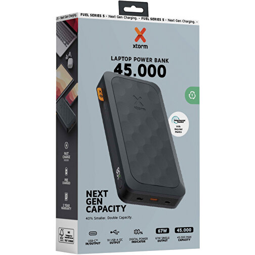 Xtorm FS5451 Serie Fuel 45.000 mAh 67 W banca di alimentazione, Immagine 3