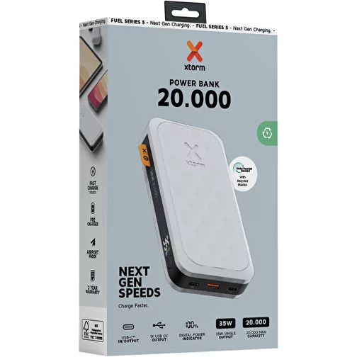 Xtorm FS520 seria Fuel powerbank o pojemności 20 000 mAh i mocy 35 W, Obraz 2