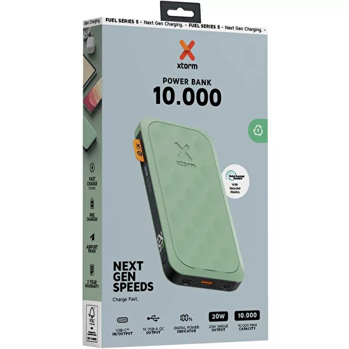 Seria Xtorm FS510 Fuel powerbank o pojemności 10 000 mAh i mocy 20 W, Obraz 2