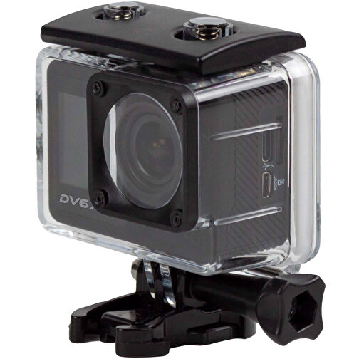 Prixton DV670 Caméra d\'action à double écran 4K, Image 1