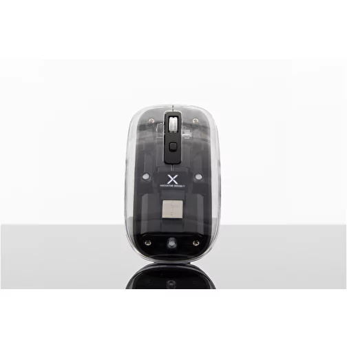 Mouse wireless trasparente a modalità multipla con tecnologia Bluetooth® da 2,4 GHz SCX.design O24, Immagine 2