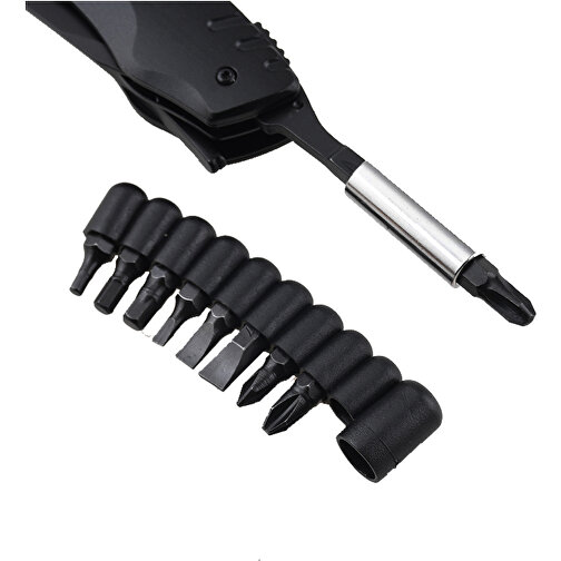 SCX.design T30 Multitool Taschenmesser Mit 10 Funktionen , schwarz, Edelstahl, 14,00cm x 5,00cm x 6,70cm (Länge x Höhe x Breite), Bild 9