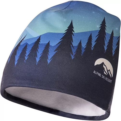 Bonnet en rPET avec impression par sublimation et couche en polaire Loki, Image 1