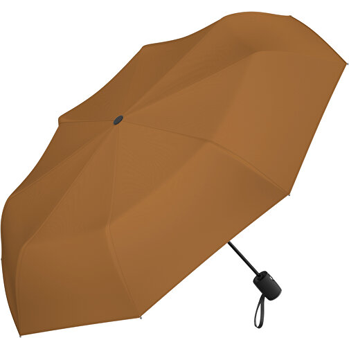 Regenschirm AOC Hamburg , erdbraun, 100% Polyester Pongee, 30,00cm (Länge), Bild 1