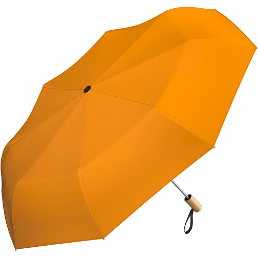 Regenschirm AO Berlin , kürbisorange, 100% Polyester pongee, 31,00cm (Länge), Bild 1