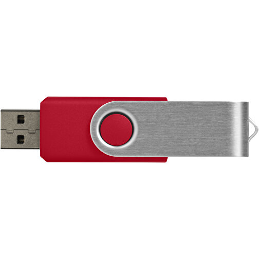 Rotate-basic USB-Stick 3.0 , mittelrot MB , 128 GB , Kunststoff, Aluminium MB , 5,80cm x 1,90cm x 1,00cm (Länge x Höhe x Breite), Bild 4