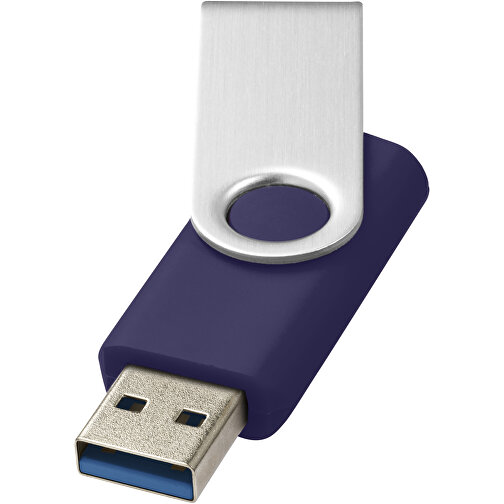 Rotate-basic USB-Stick 3.0 , blau MB , 65 GB , Kunststoff, Aluminium MB , 5,80cm x 1,90cm x 1,00cm (Länge x Höhe x Breite), Bild 1