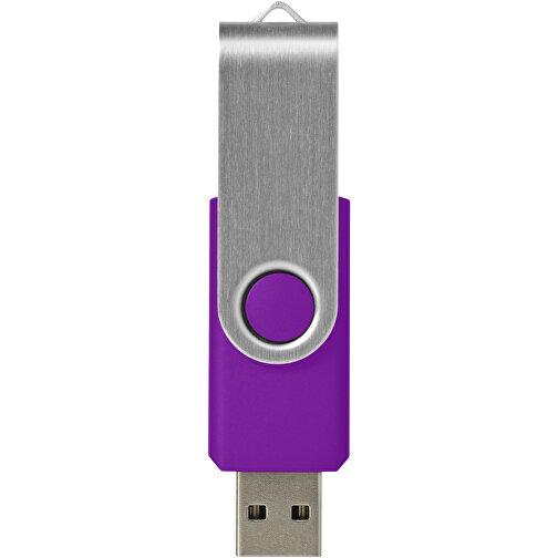 Rotate-basic USB-Stick 3.0 , lila MB , 128 GB , Kunststoff, Aluminium MB , 5,80cm x 1,90cm x 1,00cm (Länge x Höhe x Breite), Bild 3