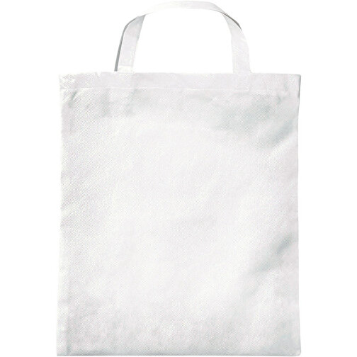 PP-Tasche , weiß, 100 % Polypropylen, 42,00cm x 38,00cm (Länge x Breite), Bild 1