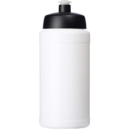 Baseline Rise 500 Ml Sportflasche , weiß / schwarz, HDPE Kunststoff, PP Kunststoff, 18,50cm (Höhe), Bild 2