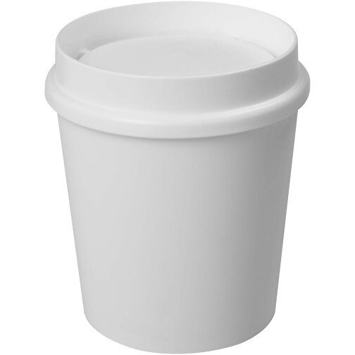 Americano® Switch 200 Ml Becher Mit 360°-Deckel , weiß, PP Kunststoff, 10,00cm (Höhe), Bild 1