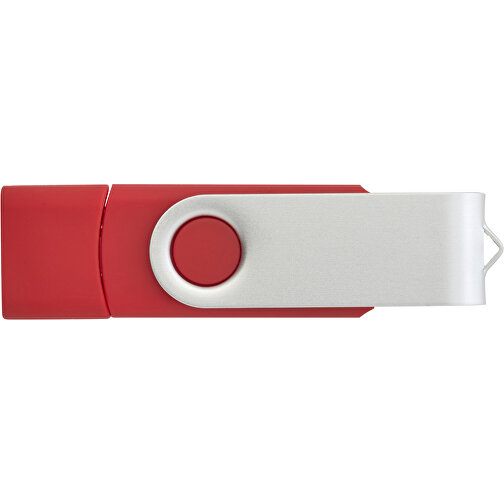 OTG Rotate USB Typ-C Stick , rot MB , 65 GB , Kunststoff, Aluminium MB , 7,00cm x 1,60cm x 1,00cm (Länge x Höhe x Breite), Bild 4