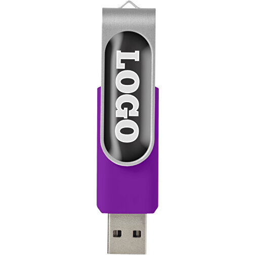 Roterende USB-minnepinne 3.0 med doming, Bilde 2