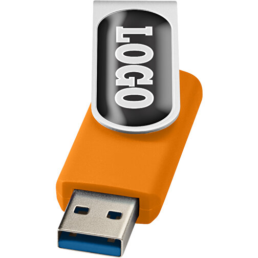 Roterende USB-stick 3.0 med doming, Billede 1