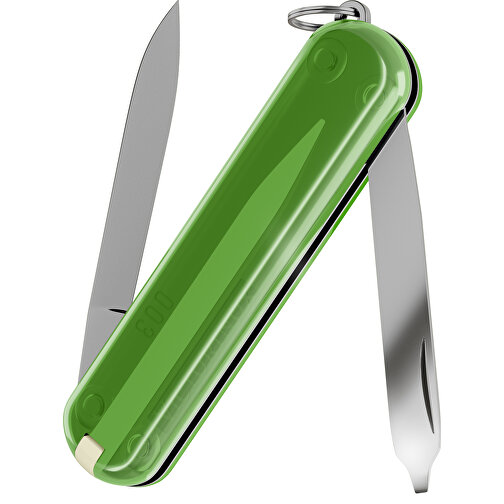 ESCORT - Victorinox Schweizer Messer , Victorinox, Green Tea, hochlegierter, rostfreier Stahl, 5,80cm x 0,80cm x 1,80cm (Länge x Höhe x Breite), Bild 2