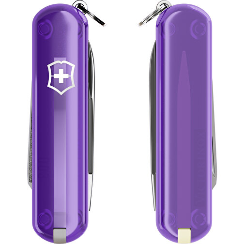 ESCORT - Victorinox Schweizer Messer , Victorinox, Persian Indigo, hochlegierter, rostfreier Stahl, 5,80cm x 0,80cm x 1,80cm (Länge x Höhe x Breite), Bild 5