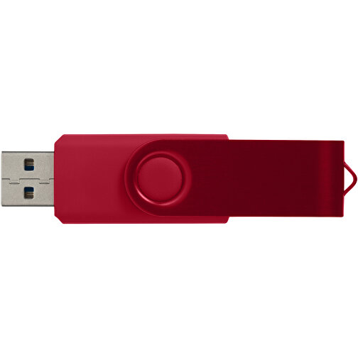 Rotate USB-Stick 3.0 Aus Metall , rot MB , 128 GB , Kunststoff, Aluminium MB , 5,80cm x 1,90cm x 1,00cm (Länge x Höhe x Breite), Bild 4