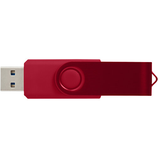 Rotate USB-Stick 3.0 Aus Metall , rot MB , 32 GB , Kunststoff, Aluminium MB , 5,80cm x 1,90cm x 1,00cm (Länge x Höhe x Breite), Bild 3