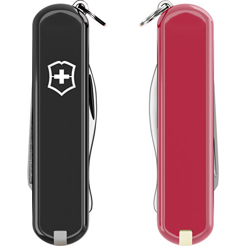 RALLY - Victorinox Schweizer Messer , Victorinox, Dark Illusion / Style Icon, hochlegierter, rostfreier Stahl, 5,80cm x 0,90cm x 2,00cm (Länge x Höhe x Breite), Bild 6