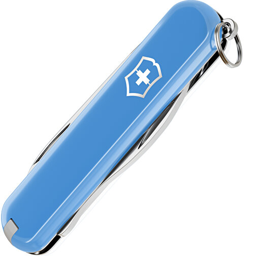 RALLY - Victorinox Schweizer Messer , Victorinox, Summer Rain / Falling Snow, hochlegierter, rostfreier Stahl, 5,80cm x 0,90cm x 2,00cm (Länge x Höhe x Breite), Bild 3