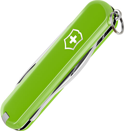 RALLY - Victorinox Schweizer Messer , Victorinox, Smashed Avocado, hochlegierter, rostfreier Stahl, 5,80cm x 0,90cm x 2,00cm (Länge x Höhe x Breite), Bild 3