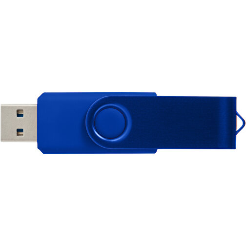 Rotate USB-Stick 3.0 Aus Metall , royalblau MB , 65 GB , Kunststoff, Aluminium MB , 5,80cm x 1,90cm x 1,00cm (Länge x Höhe x Breite), Bild 3