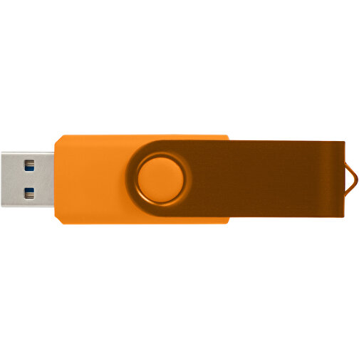 Rotate USB-Stick 3.0 Aus Metall , orange MB , 16 GB , Kunststoff, Aluminium MB , 5,80cm x 1,90cm x 1,00cm (Länge x Höhe x Breite), Bild 3