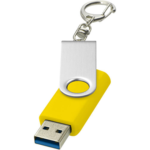 Obrotowa pamiec USB 3.0 z brelokiem do kluczy, Obraz 1