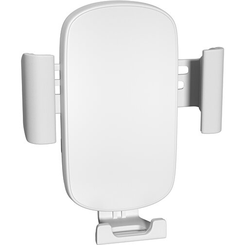 VividHold Qi Charger , weiß / weiß, Kunststoff, 10,50cm x 10,00cm (Höhe x Breite), Bild 1