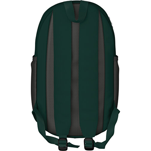 Rucksack Milan , dunkelgrün, Sublimation-fabric 300g, 15,00cm x 40,00cm x 30,00cm (Länge x Höhe x Breite), Bild 2