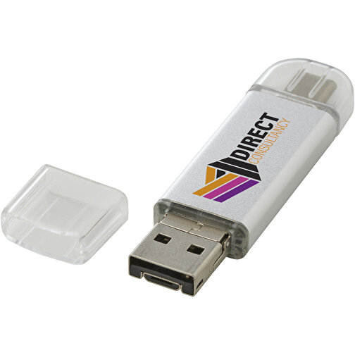 Chiavetta USB Tipo-C OTG in alluminio, Immagine 2