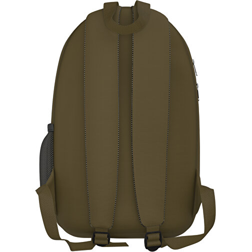 Rucksack Easy , tannengrün, Sublimation-fabric 300g, 15,00cm x 40,00cm x 30,00cm (Länge x Höhe x Breite), Bild 2