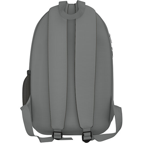 Rucksack Easy , delfingrau, Sublimation-fabric 300g, 15,00cm x 40,00cm x 30,00cm (Länge x Höhe x Breite), Bild 2