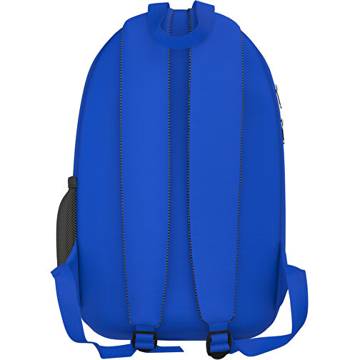 Rucksack Easy , königsblau, Sublimation-fabric 300g, 15,00cm x 40,00cm x 30,00cm (Länge x Höhe x Breite), Bild 2