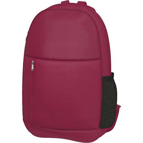 Rucksack Easy , bugunderrot, Sublimation-fabric 300g, 15,00cm x 40,00cm x 30,00cm (Länge x Höhe x Breite), Bild 1