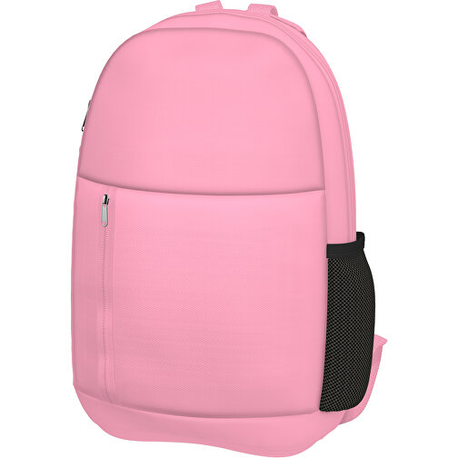 Rucksack Easy , hellpink, Sublimation-fabric 300g, 15,00cm x 40,00cm x 30,00cm (Länge x Höhe x Breite), Bild 1