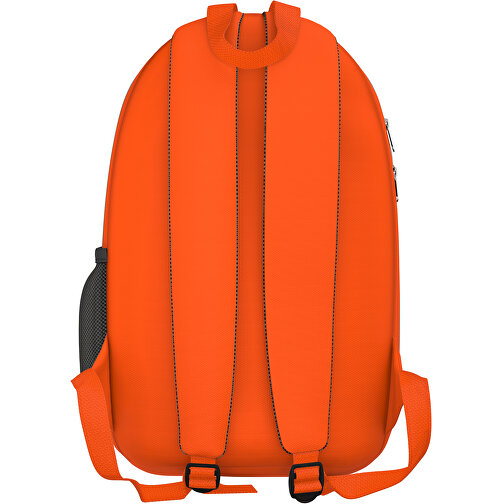 Rucksack Easy , orange, Sublimation-fabric 300g, 15,00cm x 40,00cm x 30,00cm (Länge x Höhe x Breite), Bild 2