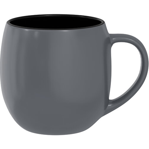 Olaf Aussen Farbig Innen Schwarz 400ml , dunkelgrau / schwarz, New Bone China Porzellan, 9,00cm x 12,00cm (Höhe x Breite), Bild 1