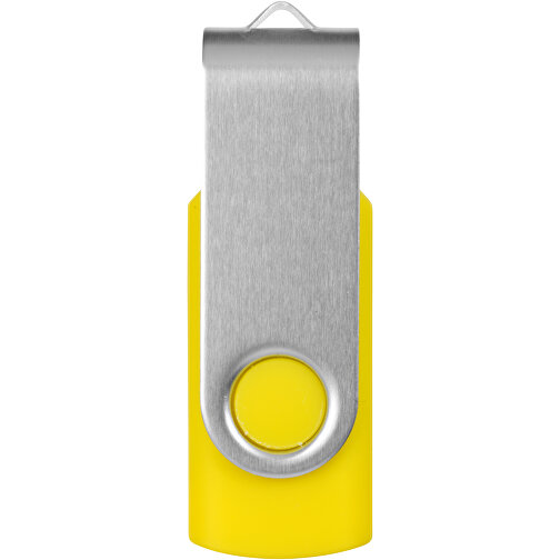 Rotate USB-Stick , gelb MB , 65 GB , Kunststoff, Aluminium MB , 5,80cm x 1,90cm x 1,00cm (Länge x Höhe x Breite), Bild 4