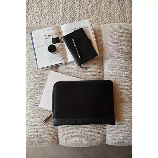 VINGA Marlow 14' Laptop Sleeve en polyester recyclé RCS, noir, Image 6